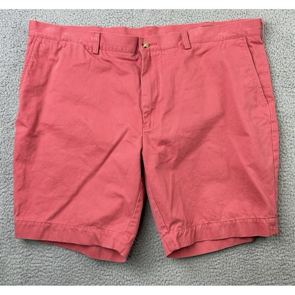 Polo Ralph Lauren Other - Polo Ralph Lauren Shorts Mens 42 Coral Chino Classic Fit 9" Inseam Stretch Golf